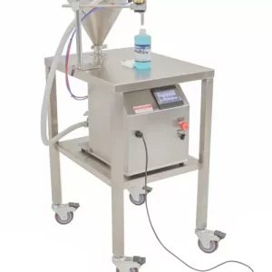 single head Semi-Automatic Positive Displacement Pump filling system